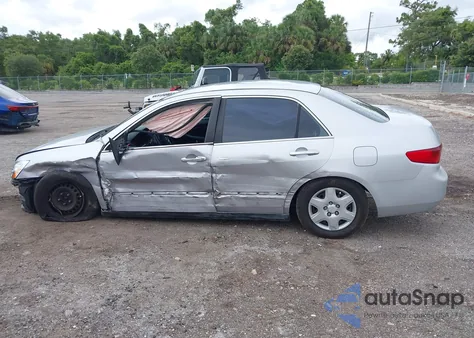 2005 Honda Accord 2.4 Lx из США, поврежденный, VIN 1HGCM56445L002995